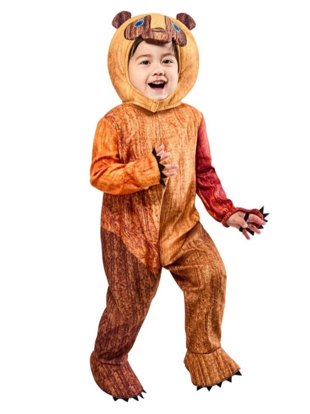 World of Eric Carle Brown Bear Kids Costume - Brown 2T Halloween NEW